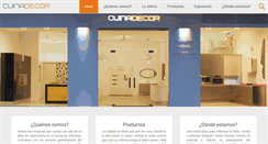 Desktop Screenshot of cuinadecor.com